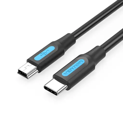 Vention Cable USB 2.0 Tipo-C COWBH/ USB Tipo-C Macho - MiniUSB Macho/ 2m/ Negro