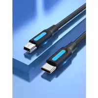 Vention Cable USB 2.0 Tipo-C COWBH/ USB Tipo-C Macho - MiniUSB Macho/ 2m/ Negro