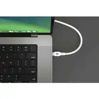 HYPER HJ4001WHGL cable USB USB 2.0 1 m USB C Blanco