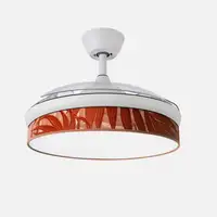 Ventilador DC Moda blanco/caldera LED 108 cm con mando