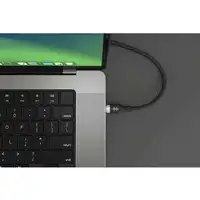 HYPER HJ4001BKGL cable USB USB 2.0 1 m USB C Negro