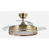 Ventiladores techo Oro FABRILAMP