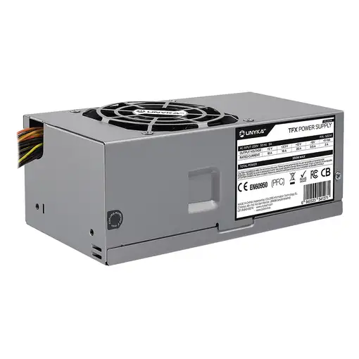 UNYKAch TFX 350W unidad de fuente de alimentación 20+4 pin ATX Plata