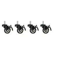 Lanberg AK-1601-B accesorio de bastidor Ruedas giratorias