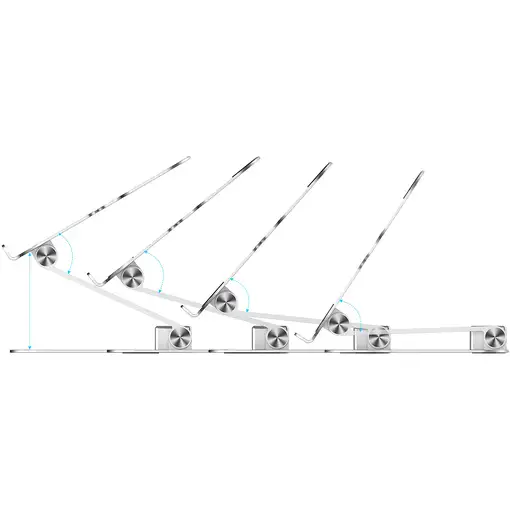 Rapoo UCS-5001 Soporte para ordenador portátil Plata