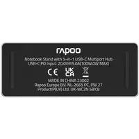 Rapoo UCS-5001 Soporte para ordenador portátil Plata