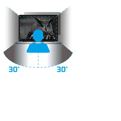 NATEC NFP-2288 filtro para monitor 43,9 cm (17.3'') Pantalla/Portátil Filtro de pri