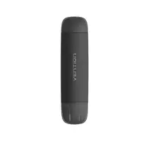 Vention Lector de Tarjetas Externo CLKB0/ USB 3.0 y USB Tipo-C
