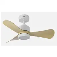 Fabrilamp 207791368 ventilador Haya, Blanco