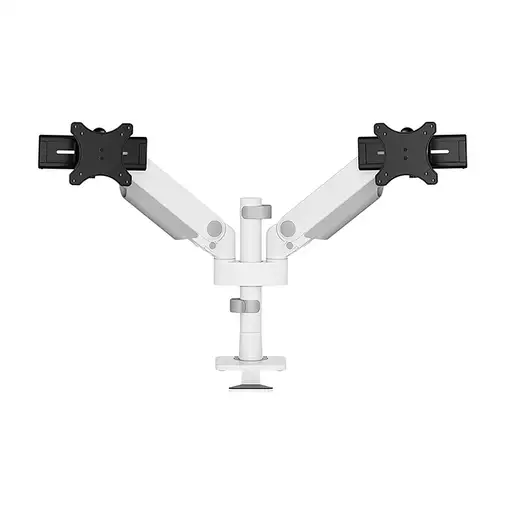 Neomounts DS65S-950WH2 Brazo de monitor 24-34'' - resorte de gas - Topfix - multi a