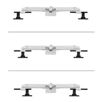 Neomounts DS65S-950WH2 Brazo de monitor 24-34" - resorte de gas - Topfix - multi a
