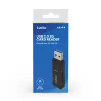 Savio AK-64 tarjeta y adaptador de interfaz USB 3.2 Gen 1 (3.1 Gen 1)