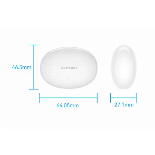 Vention Auriculares Bluetooth NBFV0 con estuche de carga/ Autonomía 7h/ Violetas