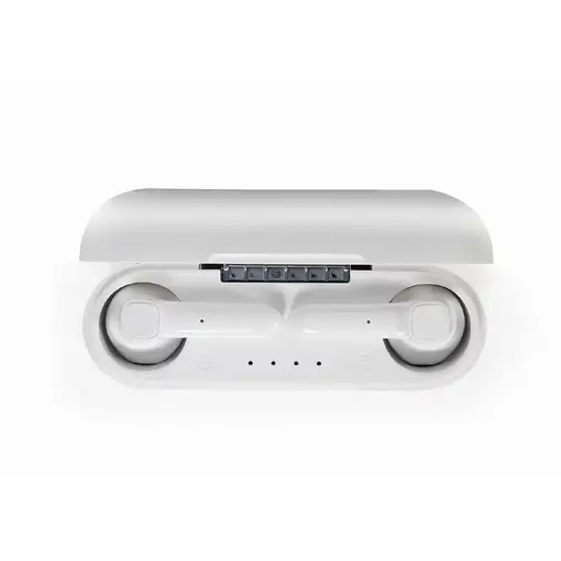 Gembird TWS-VIE-GW auricular y casco Auriculares Inalámbrico Dentro de oído Llamad