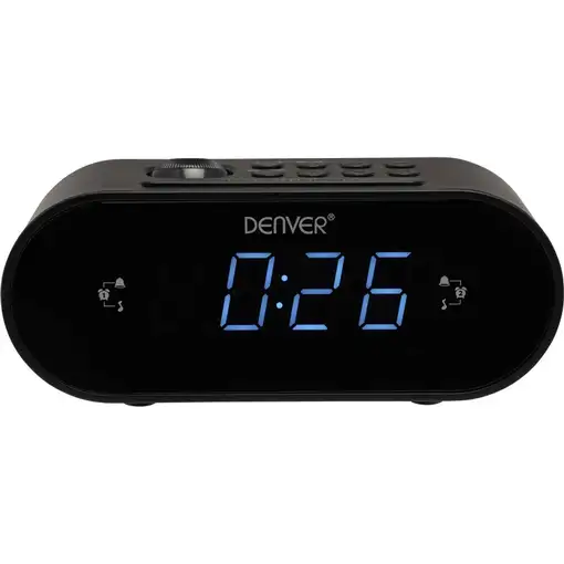 Denver CRP-717 Reloj Digital Negro