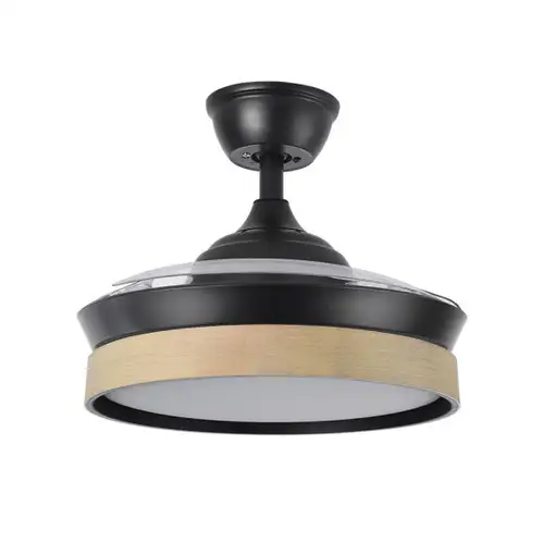 Ventilador DC IGLU 72W 3 Aspas Desplegables, LED regulable, remoto, temporizador