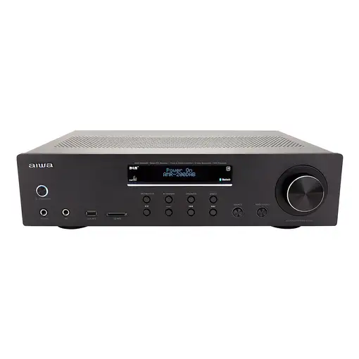 Aiwa AMR-200DAB/BK amplificador de audio 2.0 canales Hogar Negro
