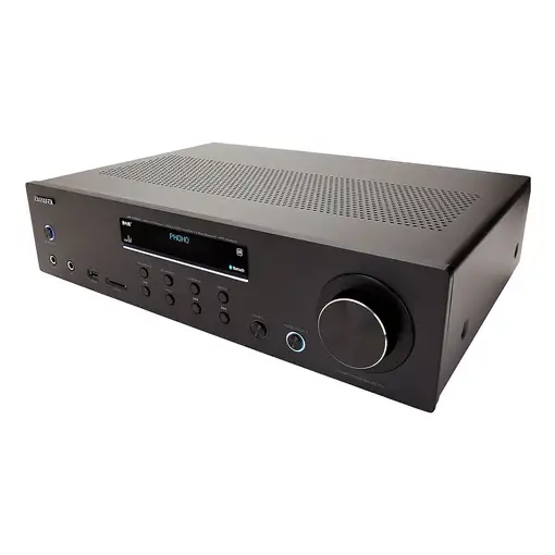 Aiwa AMR-200DAB/BK amplificador de audio 2.0 canales Hogar Negro