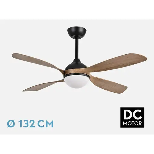 Ventiladores techo Negro FABRILAMP