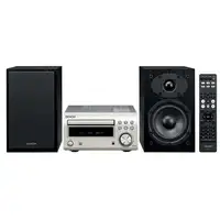 Denon D-M41 Minicadena de música para uso doméstico 60 W Negro, Plata