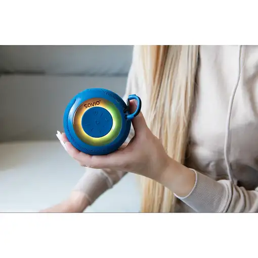 Savio BS-042 altavoz Azul Inalámbrico 5 W