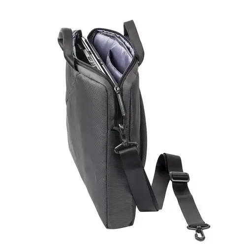 Rivacase 8730 39,6 cm (15.6") Bandolera Negro