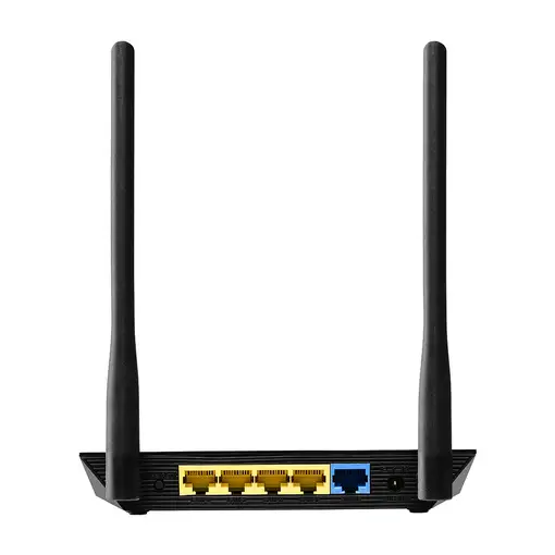Edimax N300 router inalámbrico Ethernet rápido Banda única (2,4 GHz) Negro