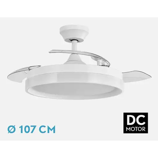 Ventiladores techo Blanco FABRILAMP