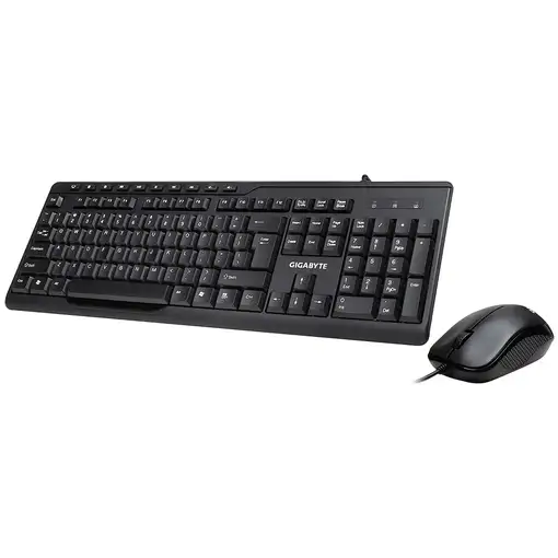 GIGABYTE KM6300 teclado Ratón incluido Hogar USB QWERTY Español Negro GIGABYTE KM6300 teclado Ratón incluido Hogar USB QWERTY Español Negro