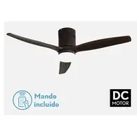 Fabrilamp 128291302 ventilador Haya, Blanco