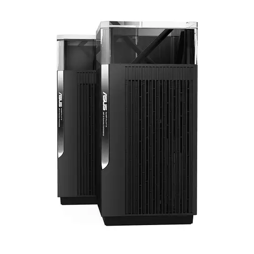 ASUS ZenWiFi Pro XT12(2-PK) Tribanda (2,4 GHz/5 GHz/5 GHz) Wi-Fi 6 (802.11ax) Negr