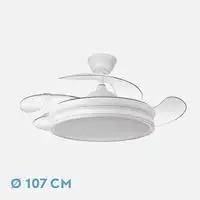 Ventiladores techo Blanco FABRILAMP Ventiladores techo Blanco FABRILAMP