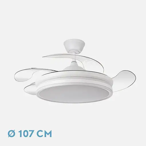Ventiladores techo Blanco FABRILAMP