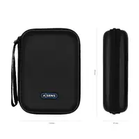 AISENS Estuche Protector para Caja Externa 2.5″, Negro
