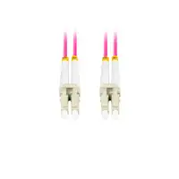 Lanberg FO-LULU-MD41-0020-VT Cable de fibra óptica e InfiniBand 2 m LC Violeta