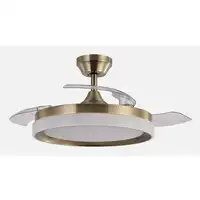 Ventiladores techo Oro FABRILAMP