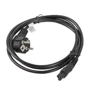 Lanberg CA-C5CA-11CC-0018-BK cable de transmisión Negro 1,8 m CEE7/7 C5 acoplador
