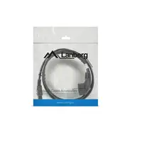 Lanberg CA-C5CA-11CC-0018-BK cable de transmisión Negro 1,8 m CEE7/7 C5 acoplador