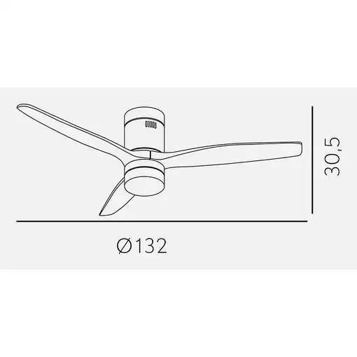 Ventiladores techo Haya FABRILAMP