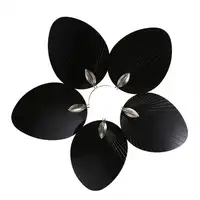 Ventilador DC Chaw níquel 5 aspas LED 132cm con mando