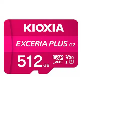 Kioxia LMPL2M512GG2 memoria flash 512 GB MicroSDXC UHS-I Clase 10 Kioxia LMPL2M512GG2 memoria flash 512 GB MicroSDXC UHS-I Clase 10