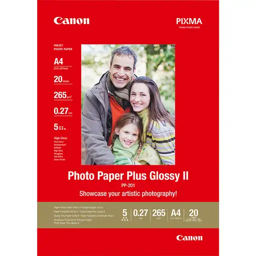 Canon 2311B019 papel fotográfico A4 Blanco Brillo Canon 2311B019 papel fotográfico A4 Blanco Brillo