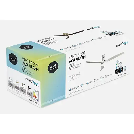 Fabrilamp 128291301 ventilador Blanco