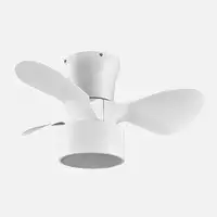Ventilador de techo Kos Dc blanco con led 24W 3 Aspas 60d 6 Velocidades FABRILAMP