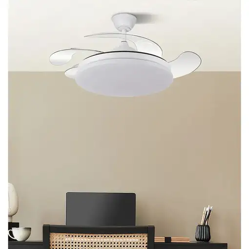 Ventiladores techo Transparente FABRILAMP