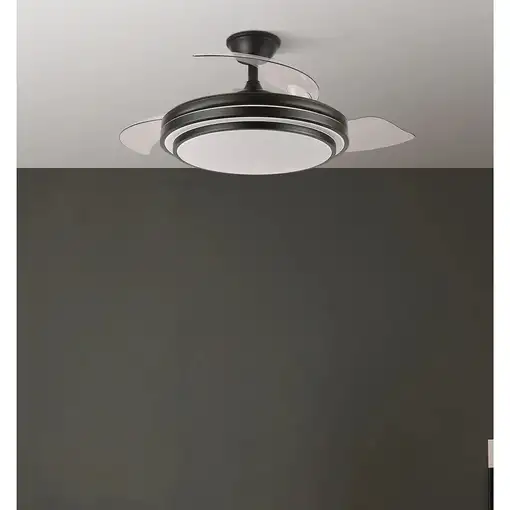Ventiladores techo Negro FABRILAMP