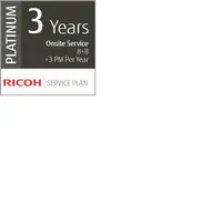 Ricoh Plan de Servicio Platino a 3 años (Producción de Volumen Medio)