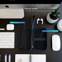 TooQ Estuche Protector para Caja Externa de 2.5”, Azul Pacífico