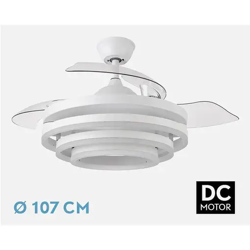 Ventiladores techo Blanco FABRILAMP