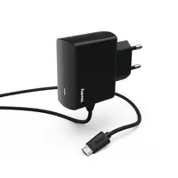 Hama | Cargador micro USB de pared, carga rápida, para móviles y smartphones, colo